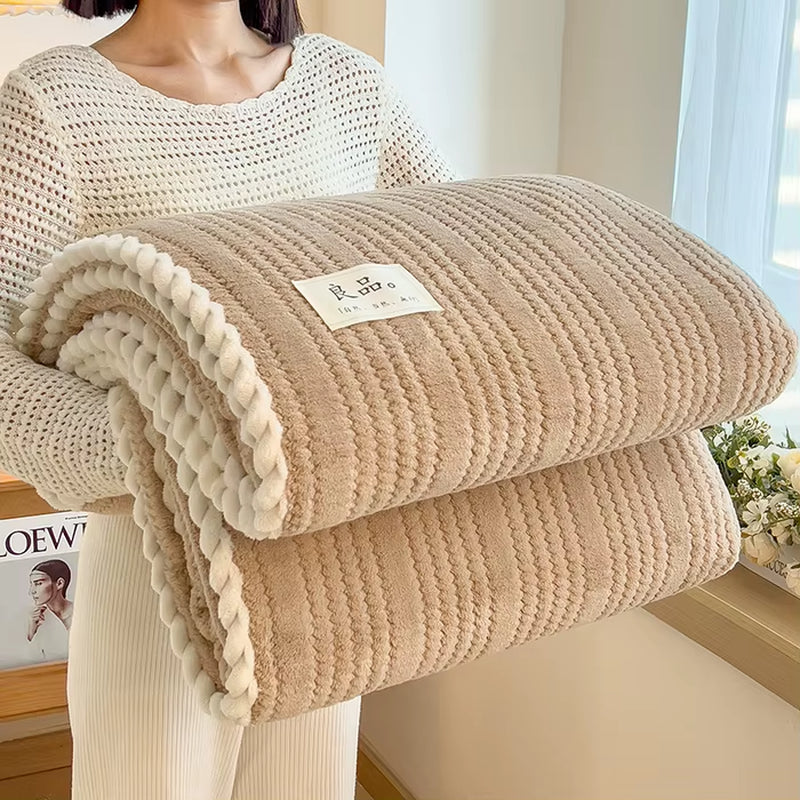 Clearance_Throw Blanket for Sofa Winter Blanket King Size Home Warm Plaid Comforter Bedspread Bedding Sheet_Continuous Updates
