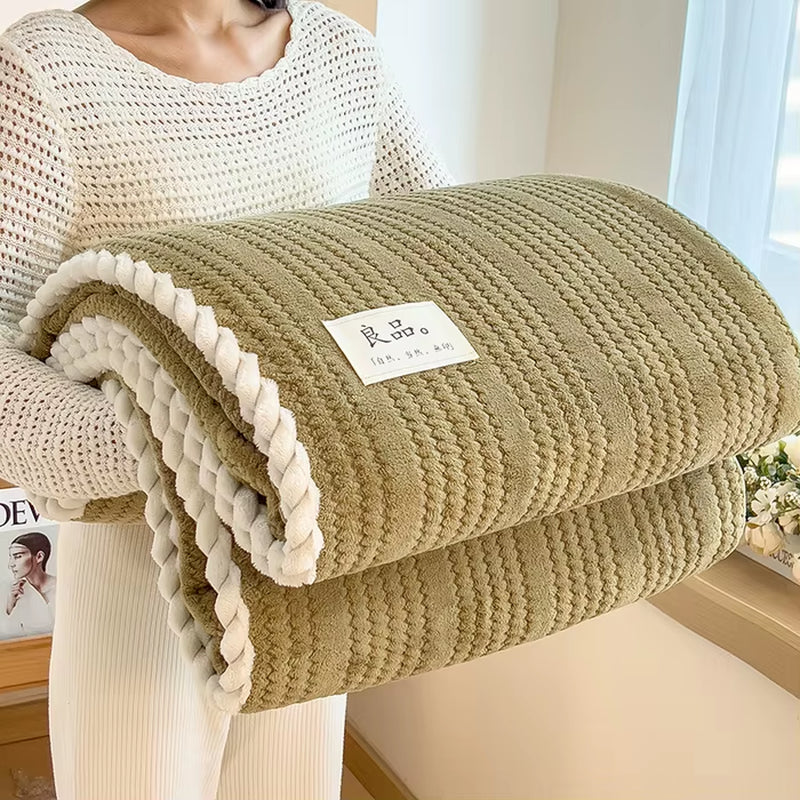 Clearance_Throw Blanket for Sofa Winter Blanket King Size Home Warm Plaid Comforter Bedspread Bedding Sheet_Continuous Updates