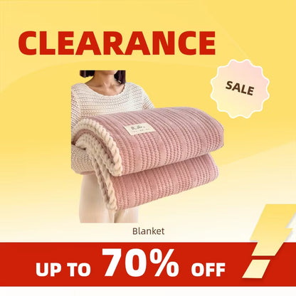 Clearance_Throw Blanket for Sofa Winter Blanket King Size Home Warm Plaid Comforter Bedspread Bedding Sheet_Continuous Updates